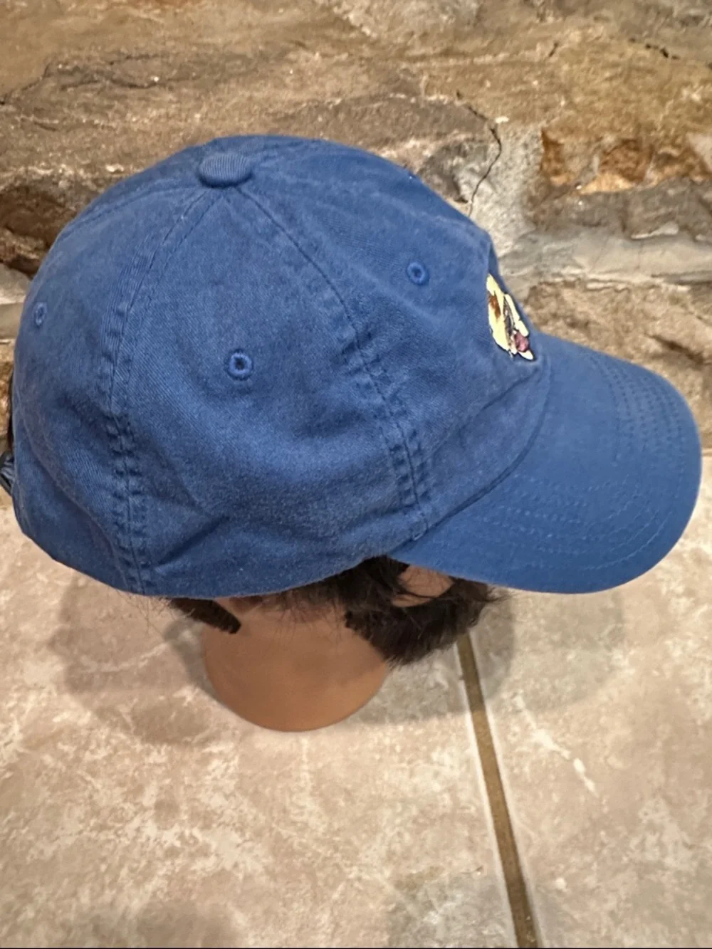 Avatar the last Airbender Blue Baseball Cap with Embroidered Cartoon